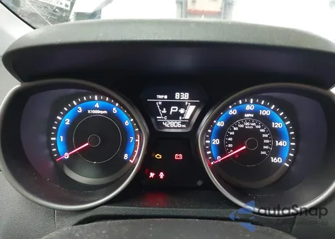 2014 Hyundai Elantra Limited z USA, uszkodzony, nr VIN KMHDH4AE1EU096213